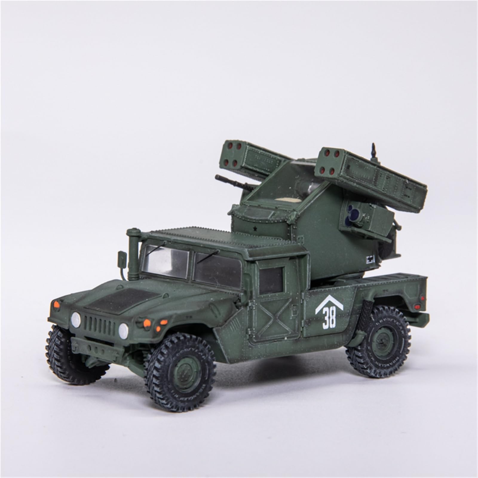Auto In Miniatura 1 72 Humvee Dipinto Di Verde Kit Modello Carro Armato Militare Collezione Hobby Per Adulti Regalo Veicoli Giocattolo