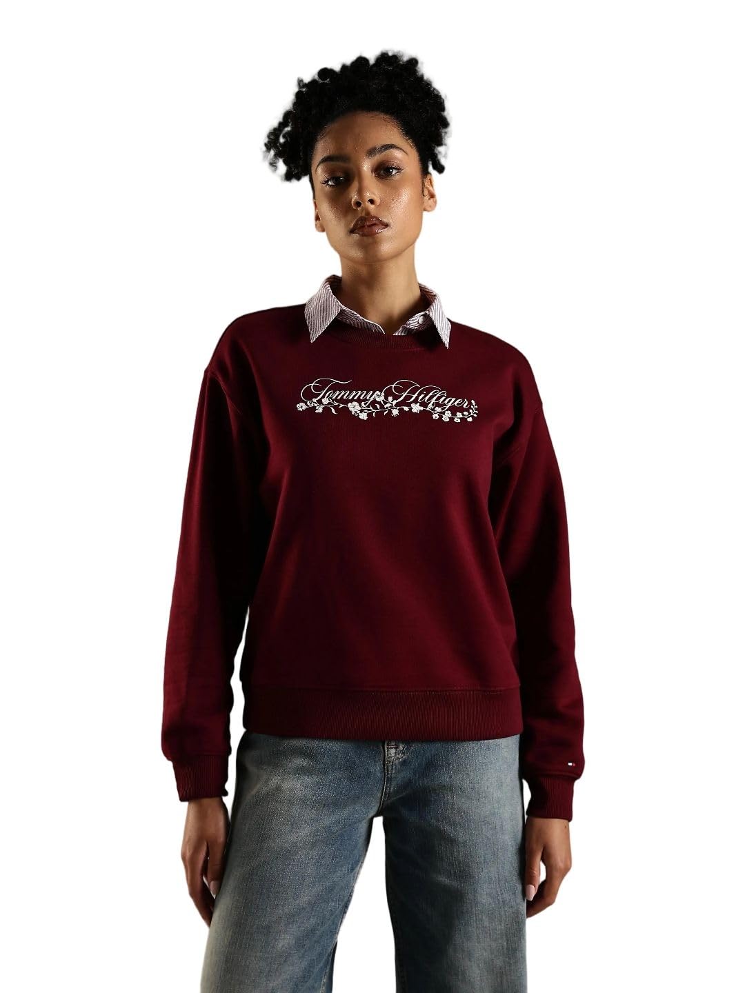Regular fit Cotton Crew Neck Sweatshirt-image-40