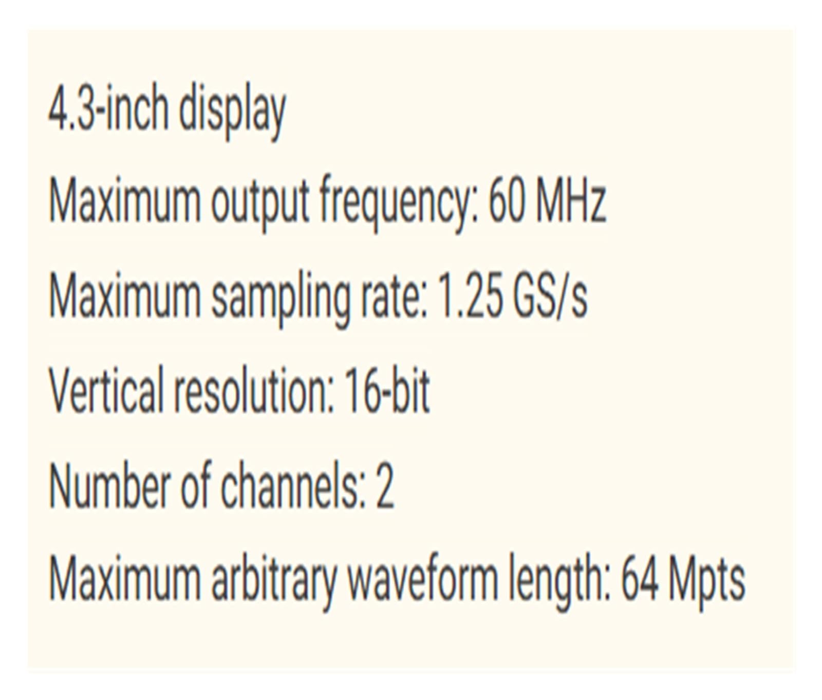 Generador de funciones y formas de onda arbitrarias UTG2062X de 60 MHz