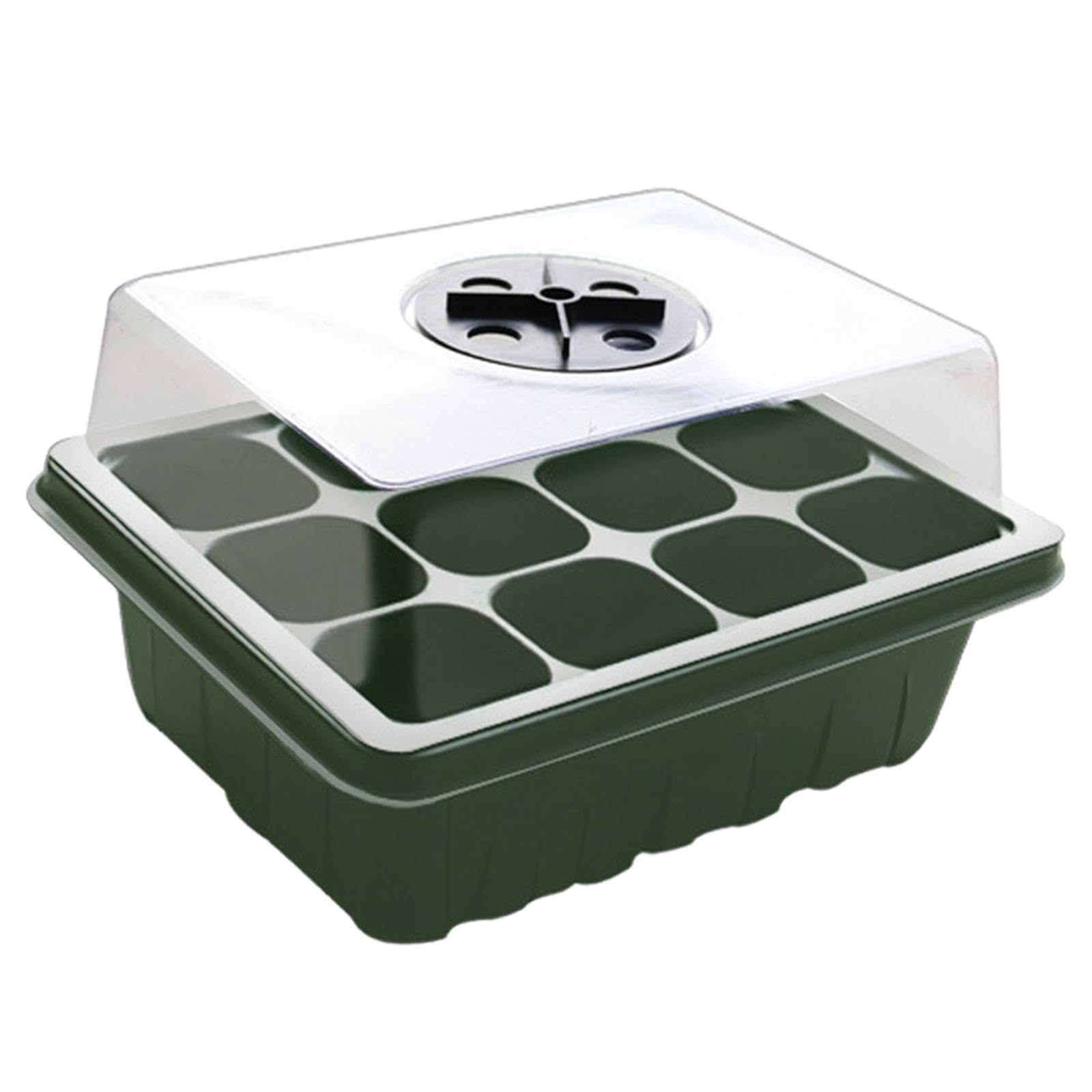 Seed Starter Tray Growing Tray for Growing Microgreens Indoor Gardening Soil Green-picture-13