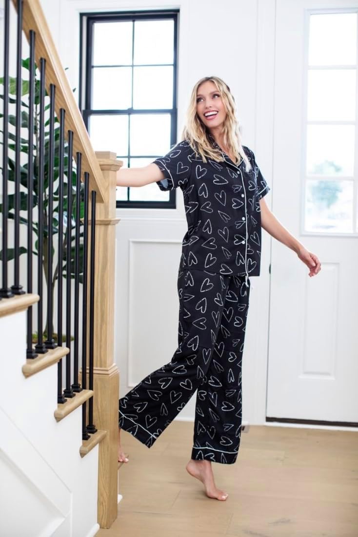 Hello Mello Beauty Sleep Satin Pajama Pants Lounge Pajama Bottoms For Women, Girls - Image 8