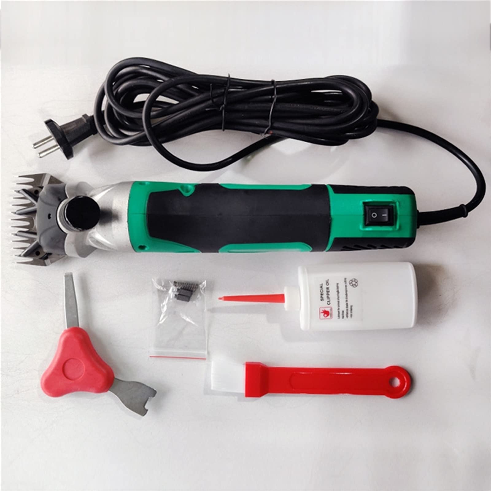 1 Juego de Tijeras eléctricas for Lana, Herramientas multifuncionales, Tijeras eléctricas de Empuje for Lana, Herramientas eléctricas, máquina de esquila de Lana de Alta Potencia