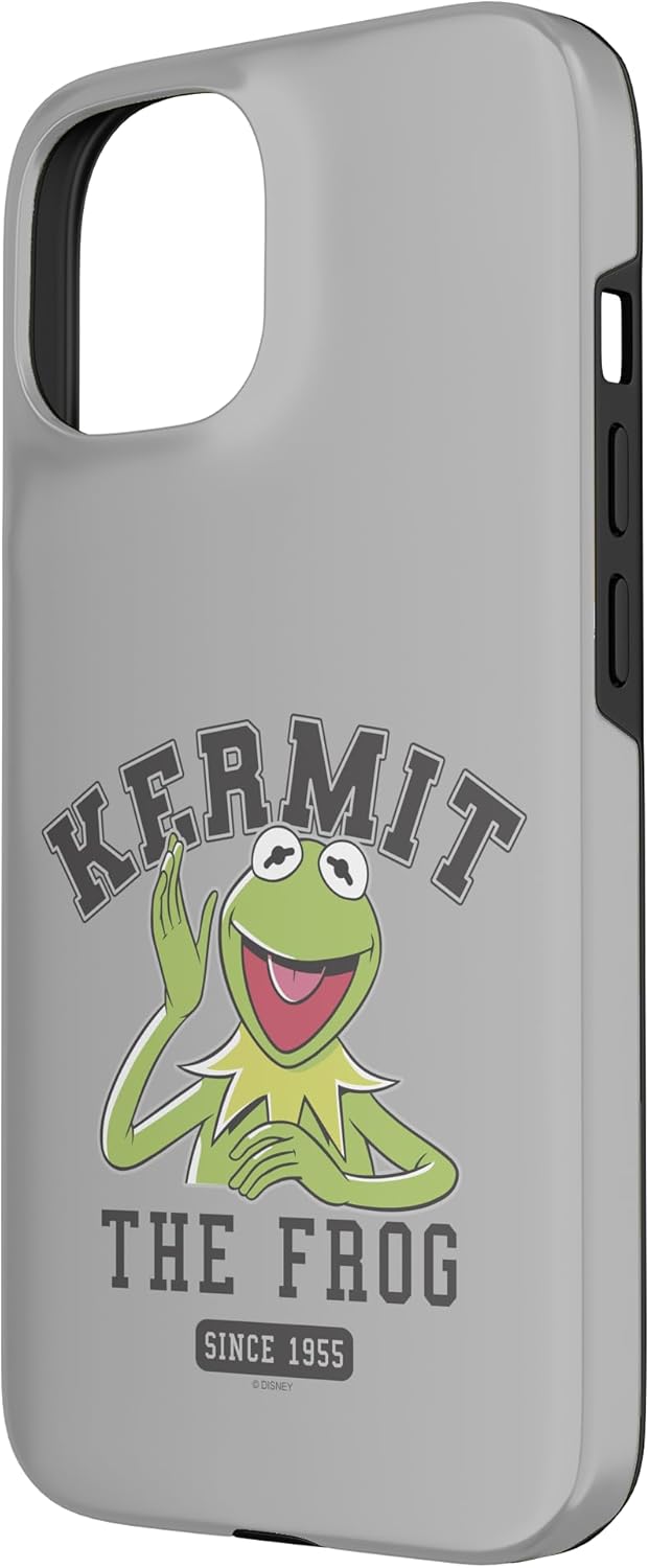 Disney The Muppets Kermit The Frog Since 1955 Collegiate Case for iPhone 15