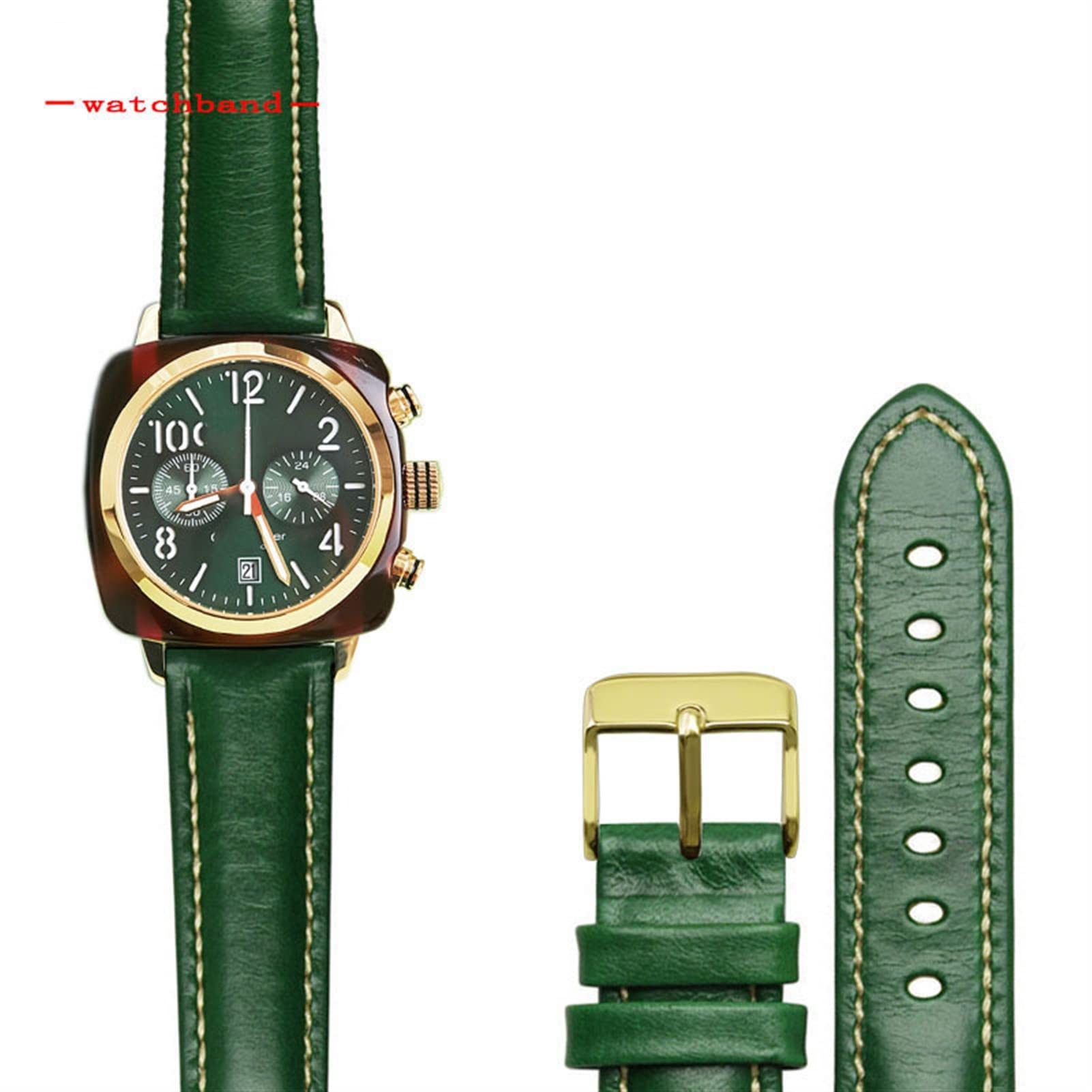 HEPUPer il classico scoppio generale Weave Watch Band Fashion Brand Cinghia 18mm 20mm 21mm 22mm genuino polso da braccia
