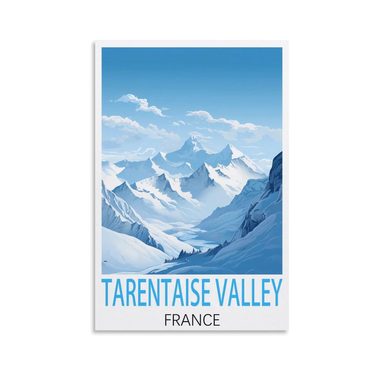 1000 piece jigsaw puzzles for adults,Tarentaise Valley France Jigsaw Puzzles 1000 Pieces for Adults Painting Puzzle 1000 Pieces DIY Challenging Puzzles for Adults 38x26cm — image 1
