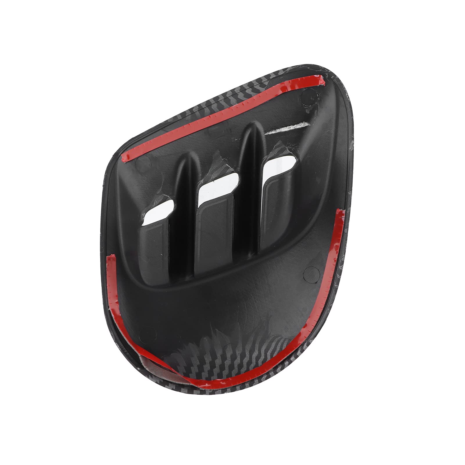 Akozon Finiture del Coperchio della Cornice della Presa D'aria della Presa D'aria Sul Lato Posteriore Stile Esterno Auto Sostituzione per Smart Fortwo/Forfour 453 2015-2021(Modello in carbonio)