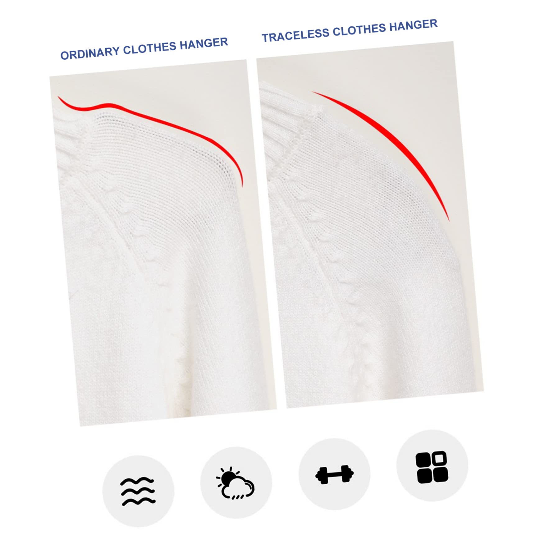 VILLFUL 5pcs Children Hanger Clip Hangers Clips Clothes Rack Heavy Duty Clothes Hanger Children Clothes Hanger Drying Rack Semi-Circle Hanger Pink High Manganese Steel