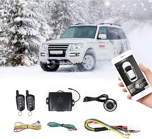 Arranque remoto universal para automóvil sin llave, arranque de motor de una llave para llave remota o control telefónico Arranque remoto universal para automóvil sin llave, arranque de motor de una llave para llave remota o control telefónico