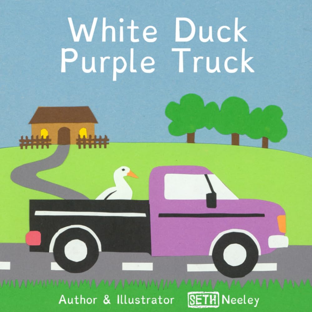 White Duck Purple Truck