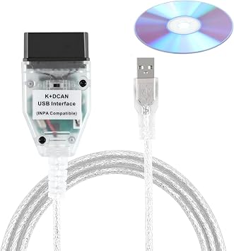 Car Cable Accessories Premium Easy to Install Sturdy Replace Parts Coding Tool with Switch for E60 E91 E81 E90