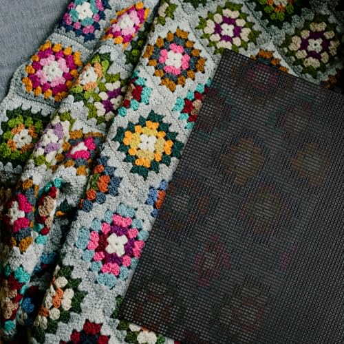 image for OXDFK 2 PCS 7 Count Plastic Mesh Canvas, 10.5 X 13.5 Inch Embroidery K