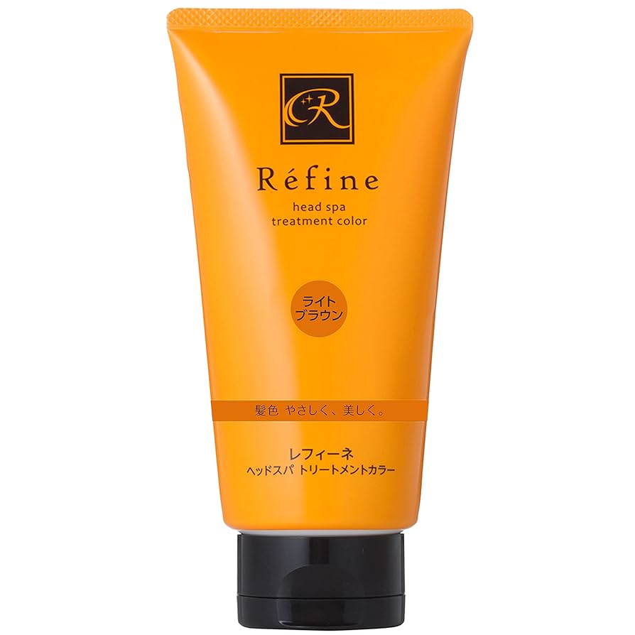【白髪用】レフィーネ ヘッドスパ カラートリートメント ライトブラウン) Amazon | 【白髪用】レフィーネ Refine ヘッドスパ カラー