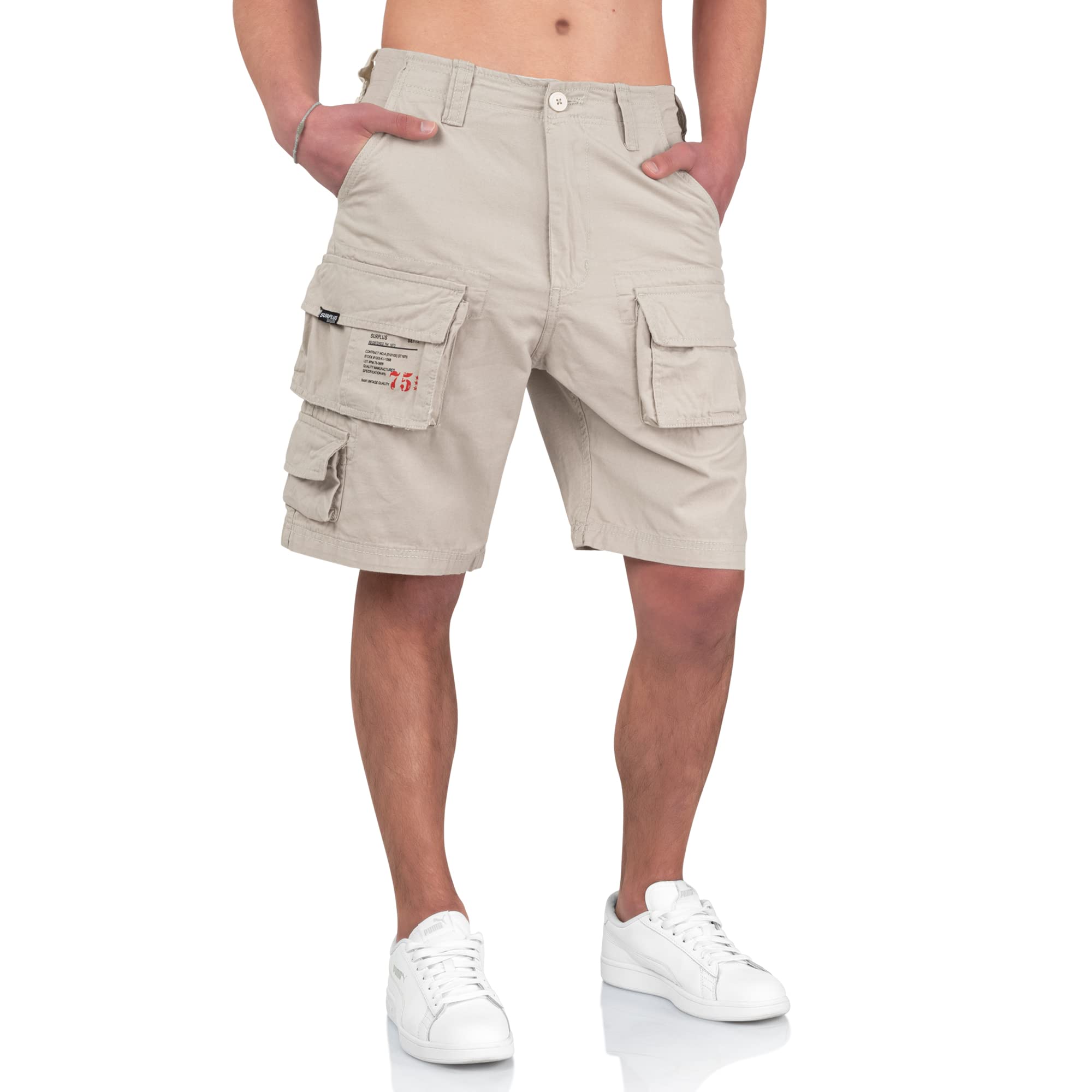 Surplus Raw Vintage Herren Cargo Trooper Shorts