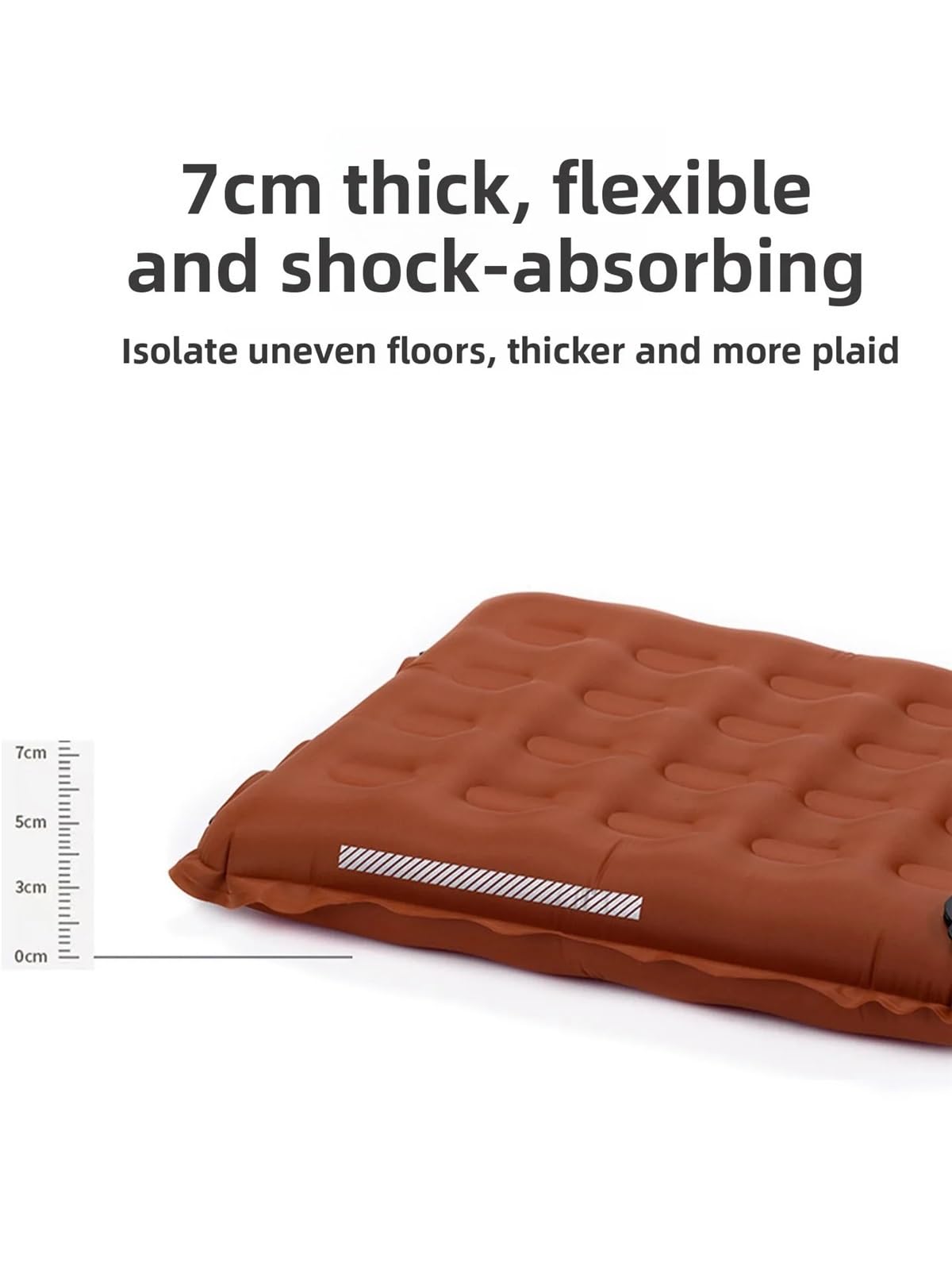 Cuscino gonfiabile per alleviare la pressione | Supporto ergonomico, celle d'aria ispessite, impermeabile, compatto e portatile per un facile trasporto, ideale per il comfort ovunque