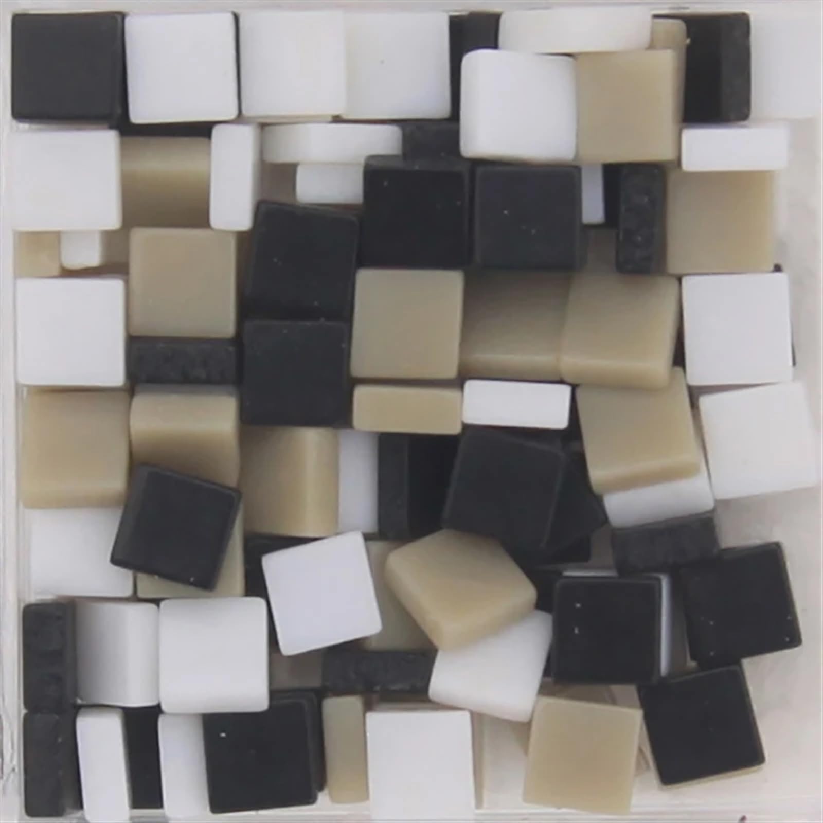 Ceramics Mosaic Tiles 5x5mm Resin Multicolor Pack of 200 for DIY Craft Art(36)