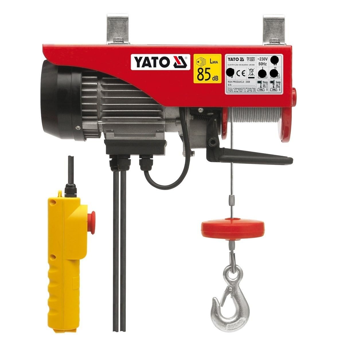 YATO YT-5904 - polipasto eléctrico 900w 250 / 500kg