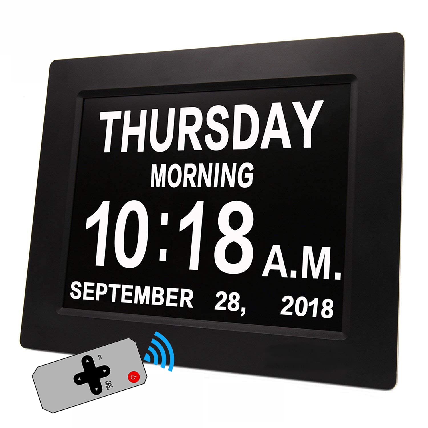 Buy [2022 Newest] Digital Clock with 12 Alarms & Remote Control, 8