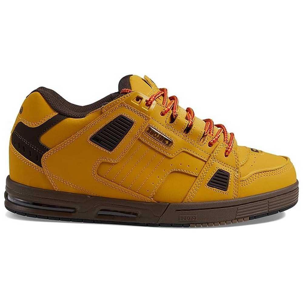 Globe Sabre Skateboard Shoes, Wheat Dark Oak, 5.5 US