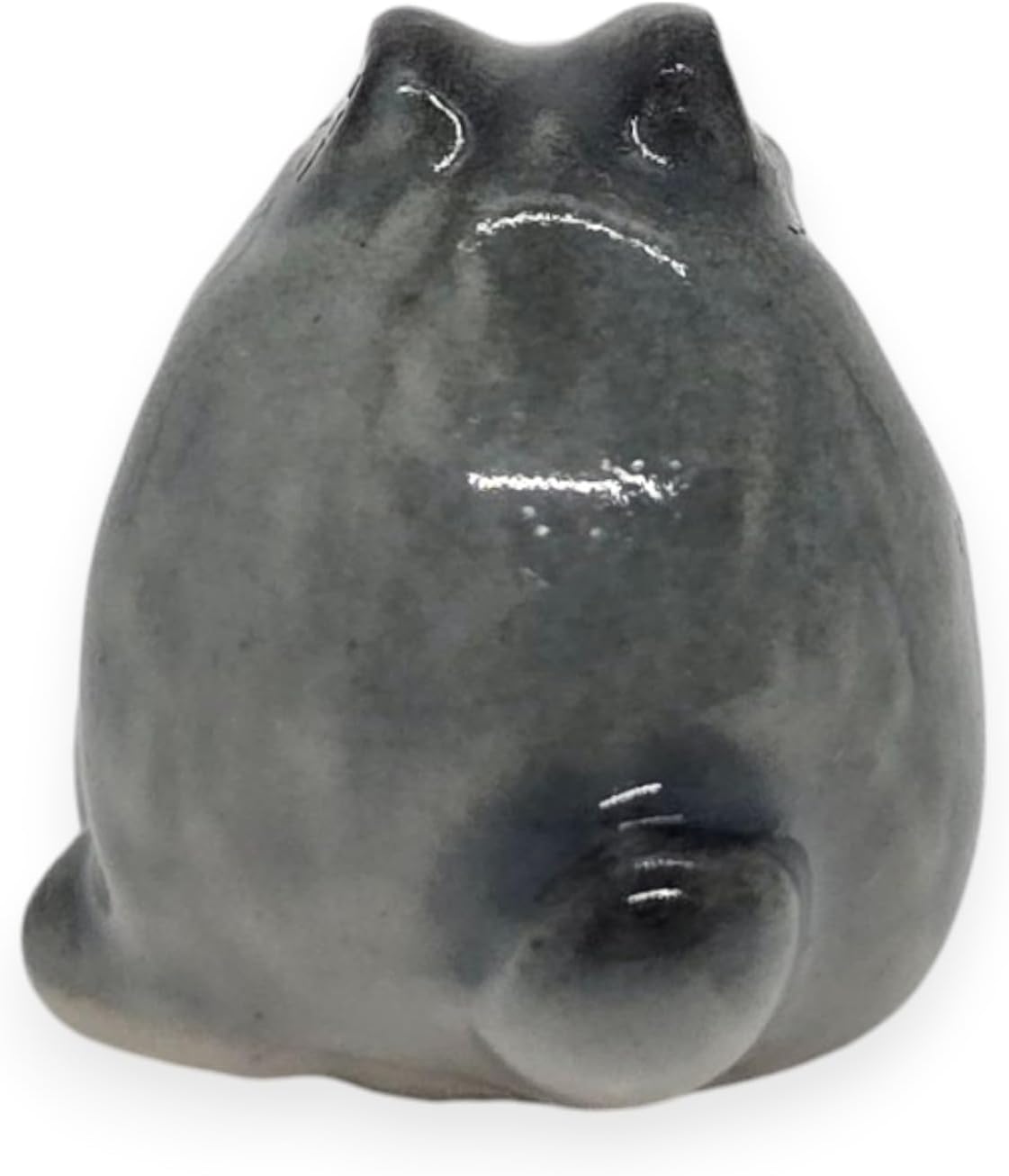 WitnyStore ⅞ Inch Gray Crouch Rabbit Ceramic Figurine for Terrarium Decoration Collectible Statue for Adult Collectors Handcrafted Porcelain Ornament Sculpture Home Room Tabletop Decor - Image 7