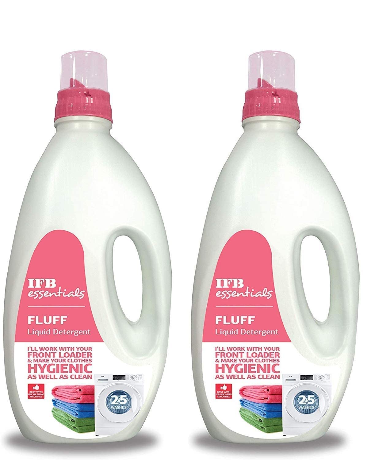 IFB Essentials Fluff Fabric Front Load Liquid Detergent -Combo Of 2, 2 Count (B083N77J5T) Amazon Price History, Amazon Price Tracker
