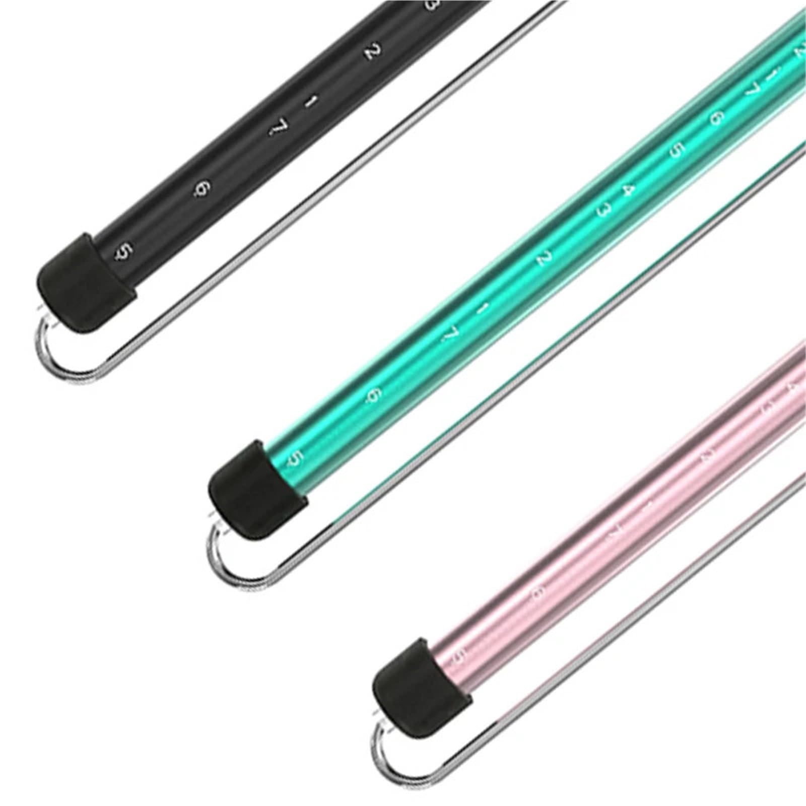 Flauto A Pistone Strumento musicale con fischio scorrevole in metallo a passo regolabile for giochi for genitori Bomboniere for allenamento muscolare orale Strumento Educazione Musicale(Black)