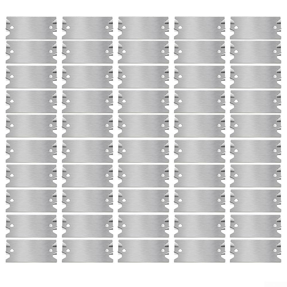 50Pack Nail Plate for Wood Studs, Cable Wire Protector Plate, 1.5 x 2.5 ...