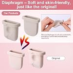 15pcs Replacement Parts Kit for Eufy Breast Pump, Includes 2 Silicone Diaphragms 4 Duckbill Valves 5 Flanges & 4 Sealing Plugs Compatible with Eufy S1 Pro/S1/E10/E20 Wearable Breast Pumps