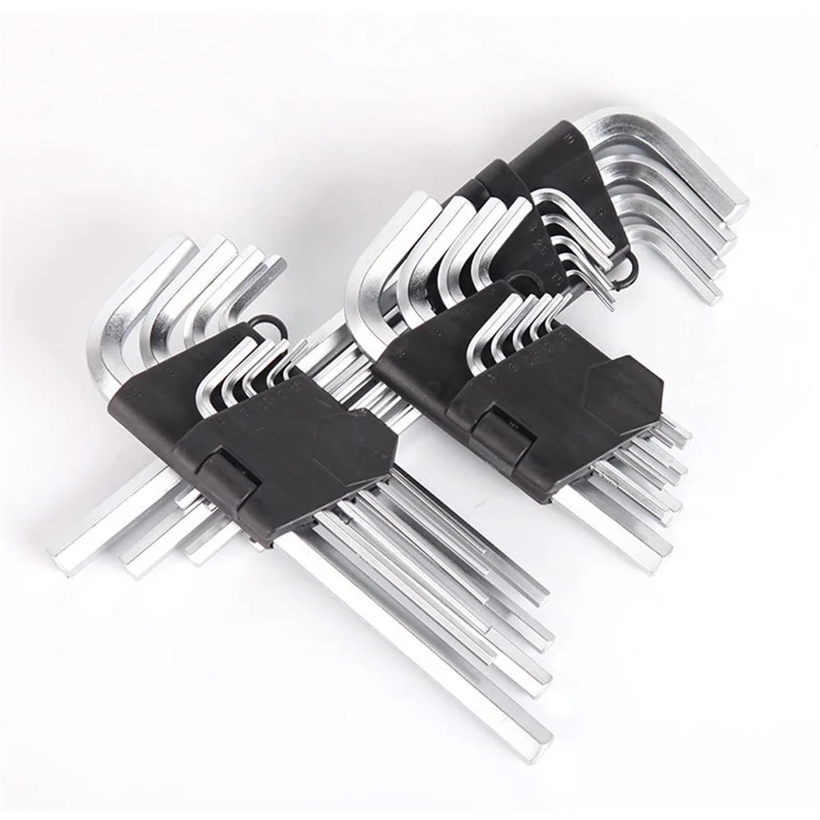 Juego de llaves Allen en forma de L, 9 piezas hexagonales Torx con extremo de bola métrico surtido para muebles y reparaciones de bicicletas