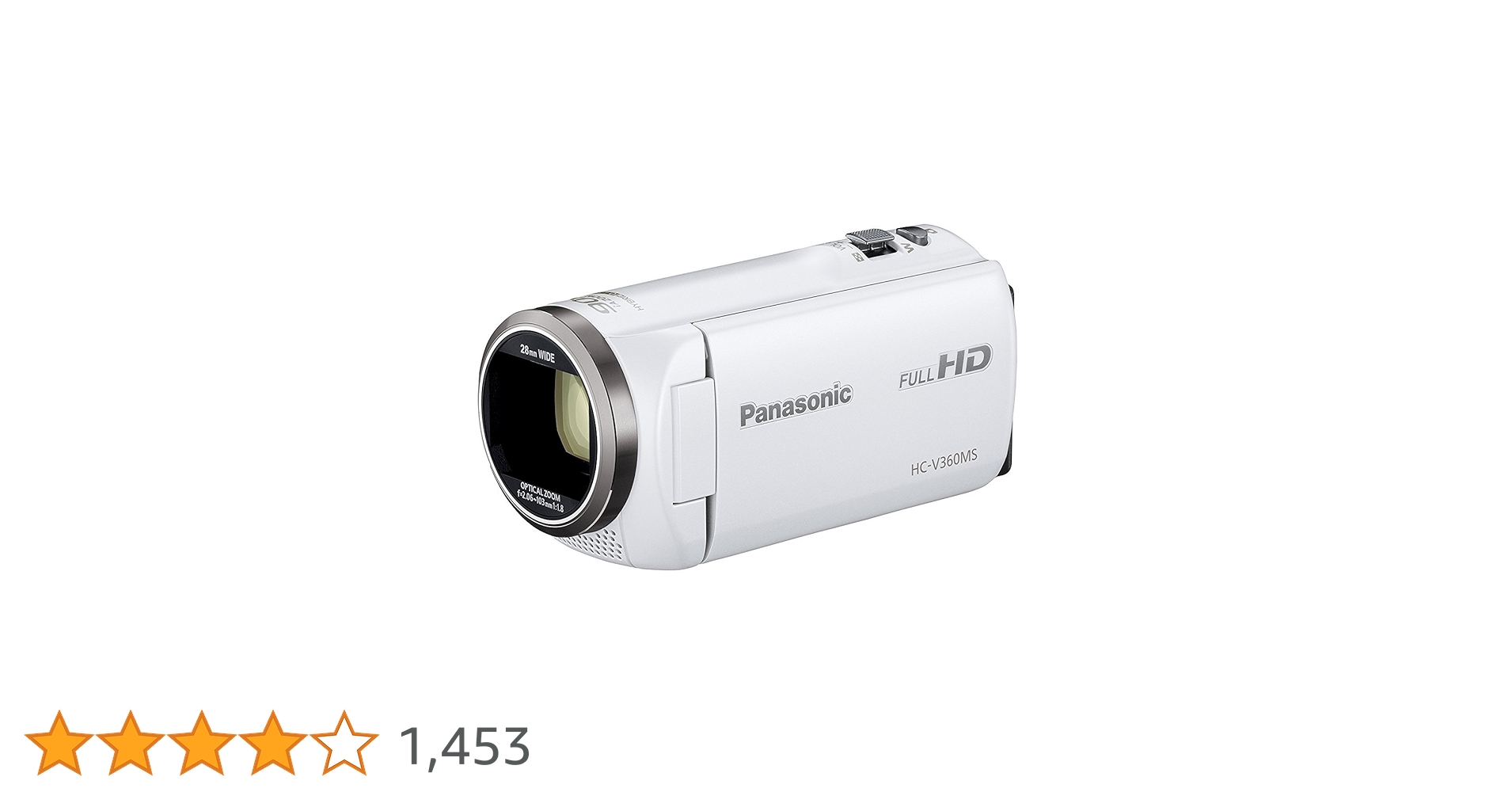 Panasonic HC-V360MS ビデオカメラ ( 未確認) 概要 デジタルハイビジョンビデオカメラ HC-V360MS | デジタル