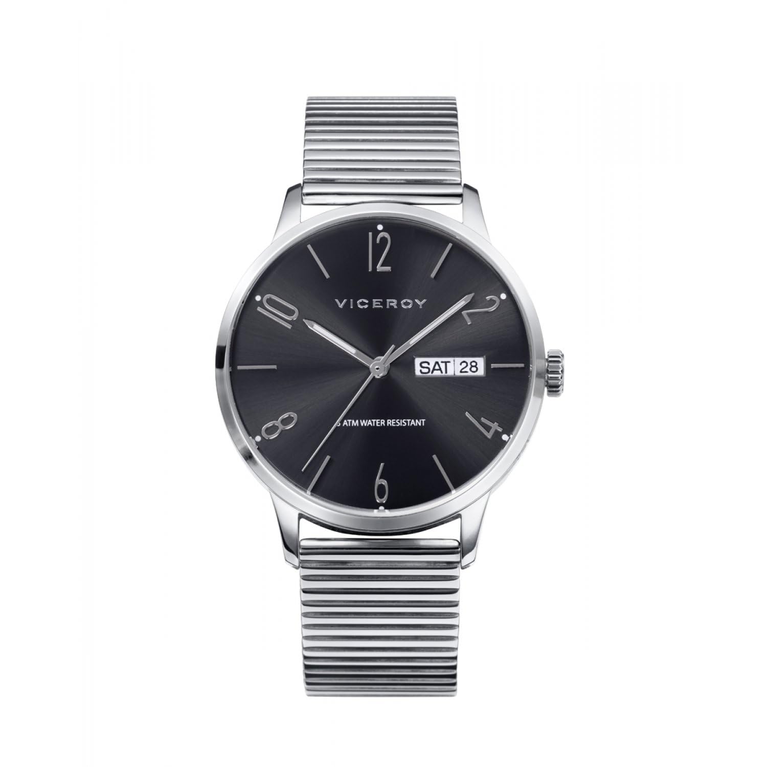 ViceroyReloj Viceroy, para Hombre, Movimiento de Quarzo, Analógico, Tipo de Correa Acero, Tipo de Cristal Mineral, Diámetro de la Caja 41 mm, Resistencia al Agua (Metros) 50,