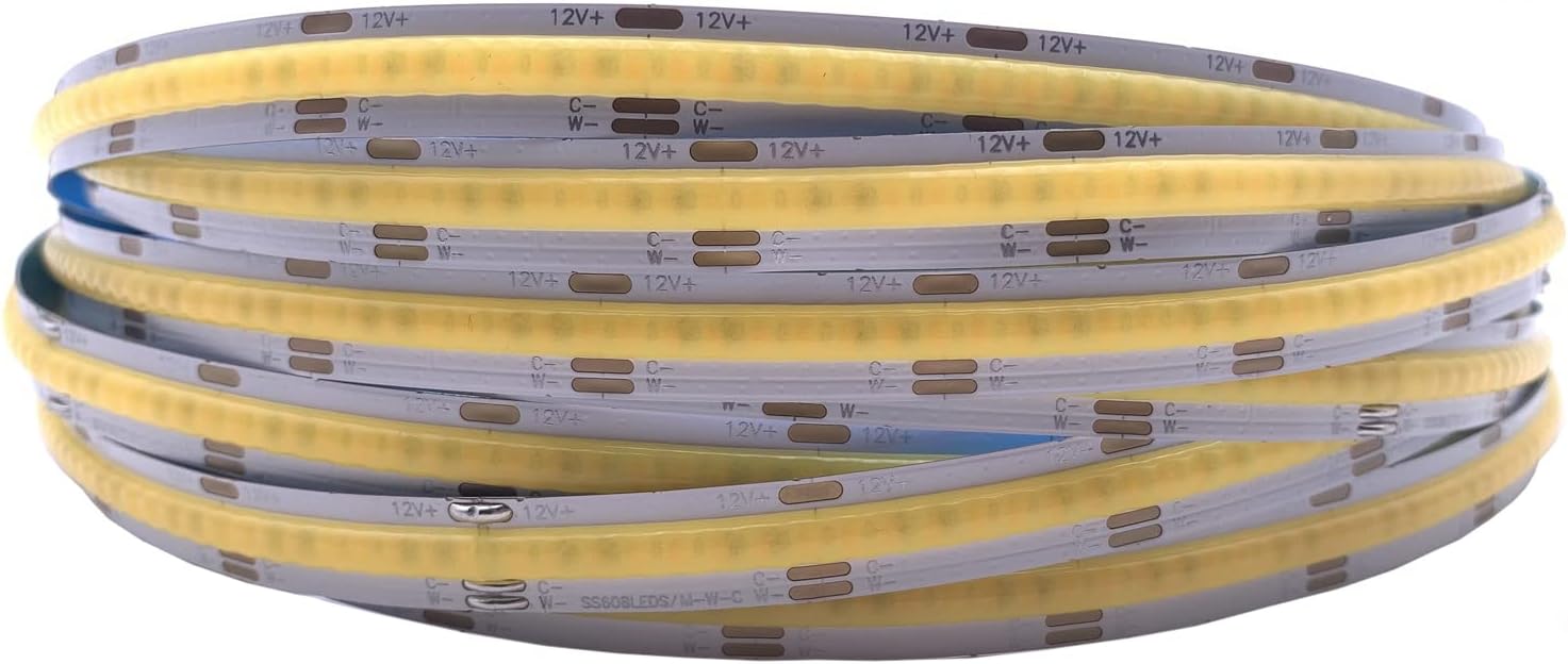 COB RGB LED Strip Lights Decoration for Wall Room Decor Color 840LED DC 24V Flexible Ribbon RGB Tape 5m TV Backlight Gamer (24V, RGB)