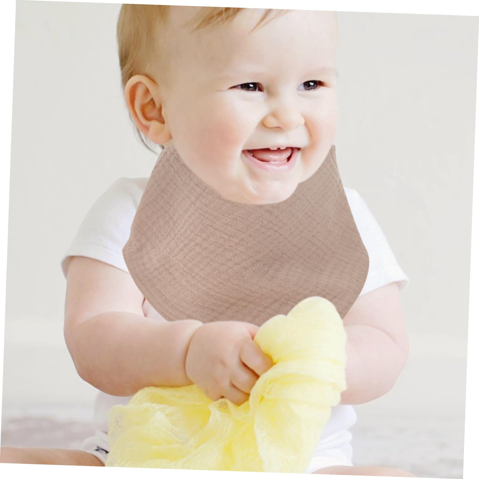 Beaupretty 10pezzi Bavaglini Piccoli Riutilizzabili Unisex Bavaglino Minuscolo Per Mangiare Accessori Essenziali Per Proteggere Indumenti Sbavature e