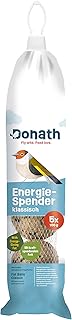 Donath Energie-Spender klassisch - 5 Meisenknödel im praktischen Spender (5x100g) - mit kraftspendendem Fett - wertvolles Ganzjahres Wildvogelfutter - aus unserer Manufaktur in Süddeutschland product image