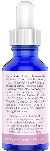 Miniatura 2 de Corrector de puntos negros, el mejor removedor de manchas de edad en piel oscura, para rostro, manos, cuerpo, sin hidroquinona, 1 oz