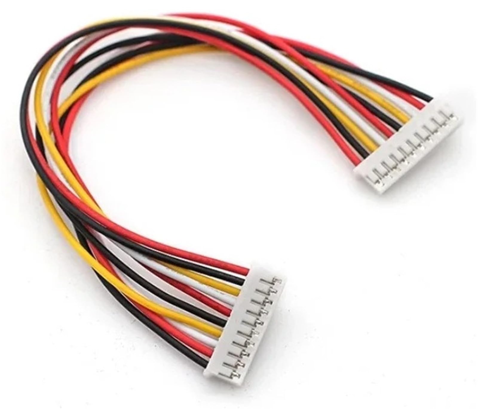 10 Uds. Cable electrónico PH2.0 PH 2,0mm Cable Terminal de doble cabeza 10cm/20cm/30cm Cable 26awg conector del mismo lado/inverso(Reverse side,10cm,12P)