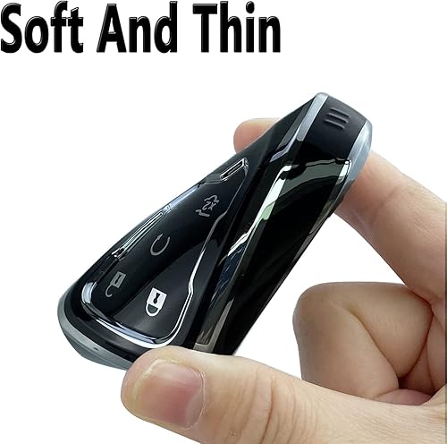 Miniatura 4 de Funda para llavero compatible con Chevy Silverado Suburban Tahoe GMC YukonYukon XL Terrain Acadia, accesorios protectores de llavero (Juego