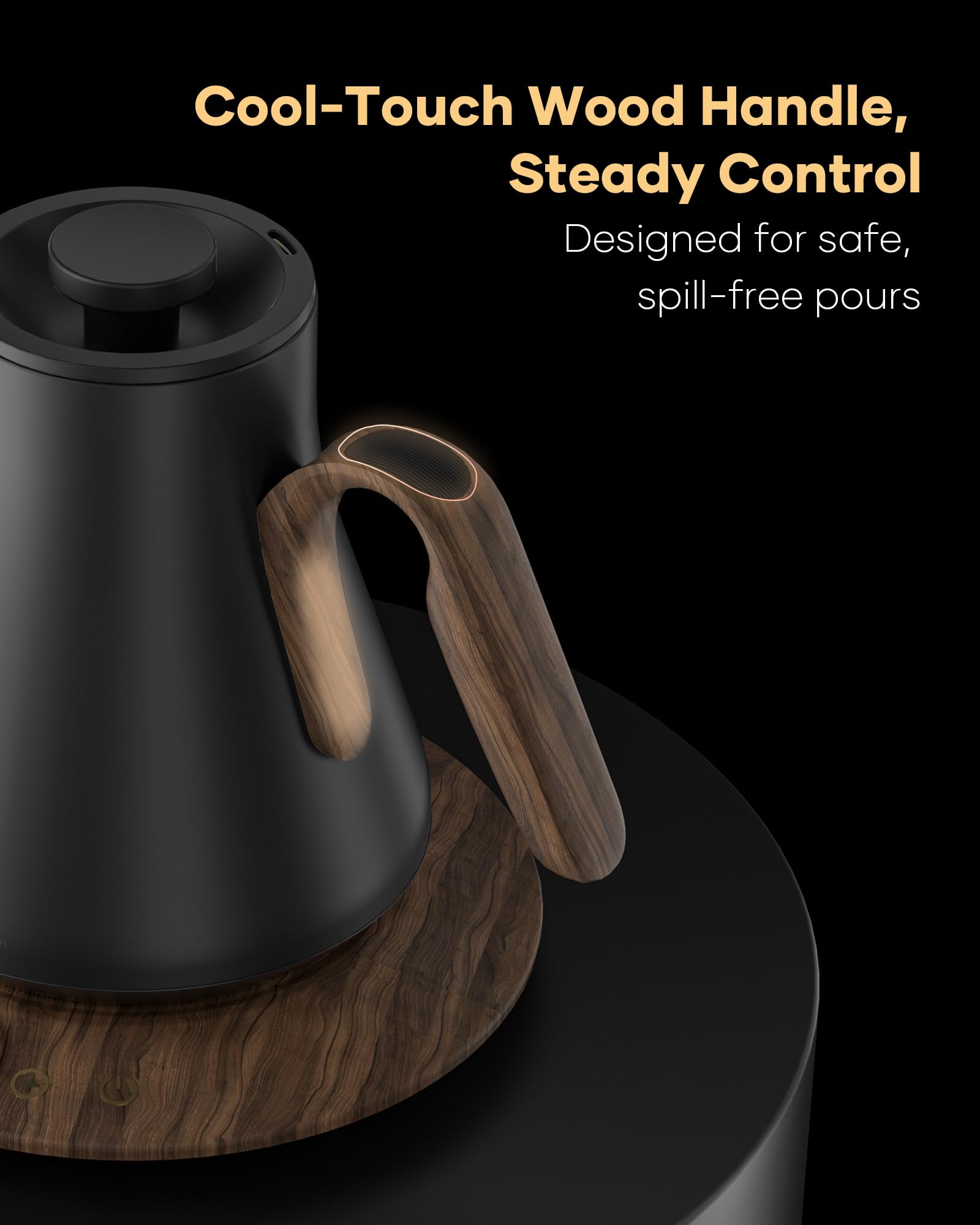 Amazon | Cocinare バリスタコレクション グースネック 電気ケトル ±1