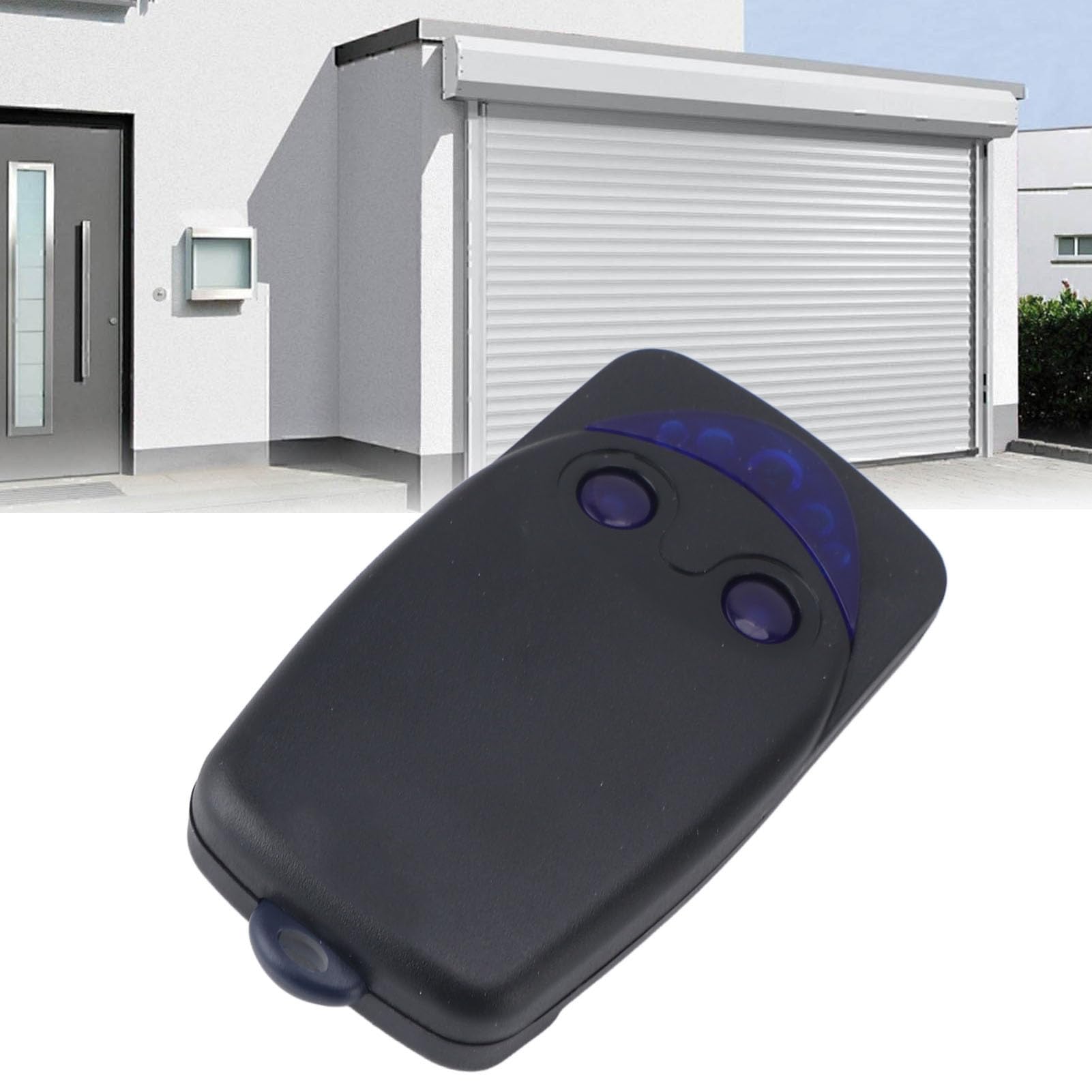 Telecomando per Porta del Garage, Portatile 433,92 MHz, Telecomando Ampiamente Utilizzato per la Clonazione della Porta del Garage Wireless 10 MA per Porte Avvolgibili (FLO2-RS)