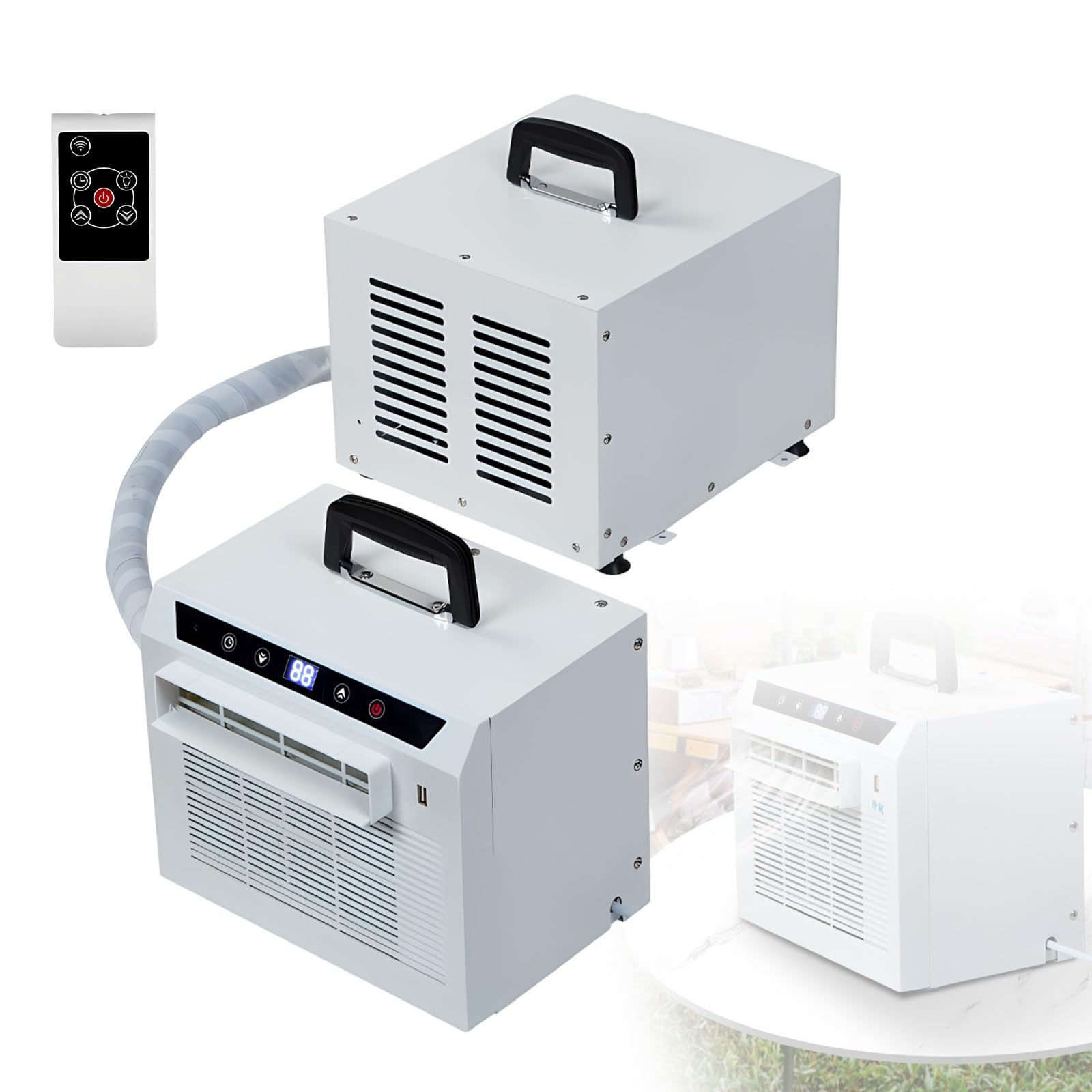 Split Air Conditioner Portable 3000 BTU, Truck Cab Camper AC