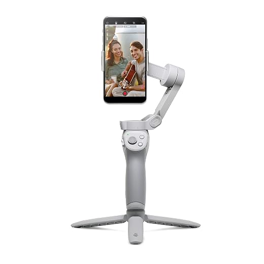 Dji Om 4 Se Stabilizzatore Per Smartphone A 3 Assi Con Treppiede, Design Magnetico, Portatile E Pieghevole, Activetrack 3.0, Modalità Story, Grigio