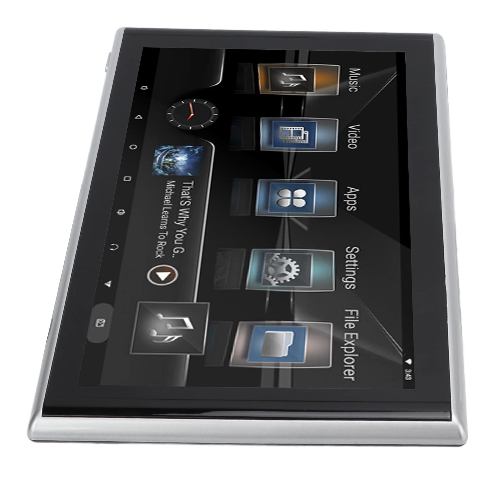 KIMISS Lecteur Vidéo D'appui-tête de Voiture 9 Pouces Lecteur DVD D'appui-tête Portable pour Enfants HD 1920 X 1200 Moniteurs D'appui-tête à écran Tactile Prise en Bluetooth