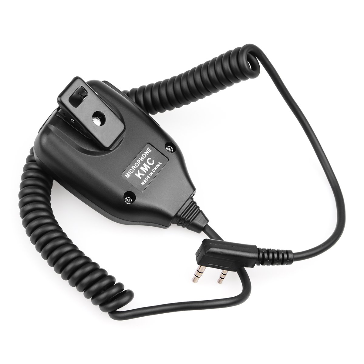 Retevis Walkie Talkie Altoparlante Microfono 2 Pin Walkie Talkie Microfono Compatibile con Baofeng UV-5R BF-88E BF-888S Ricetrasmettitore RT24 RT27 Kenwood Sunreal (5 Pezzi)