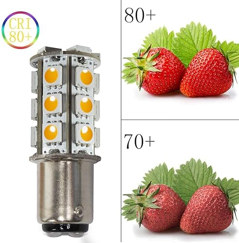 Vista 32 de GRV Ba15d 1142 1076 Bombilla LED 4W 56-2835SMD Super Brillante AC/DC12V-24V 40W Lámpara halógena de repuesto para RV Remolque, Camper, Autocaravana