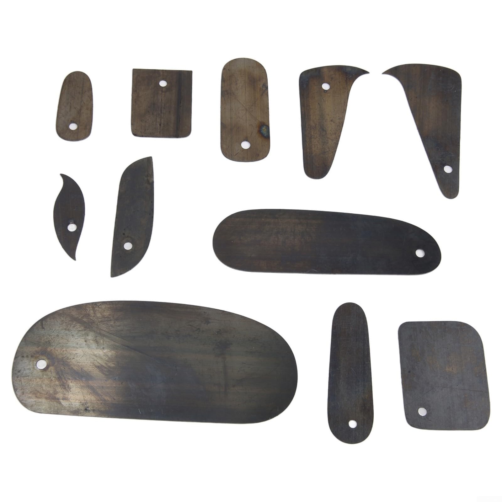 Strumenti per la produzione di violini, 11 pezzi, set di strumenti da liutaio con raschietto e taglierina per la costruzione di violino e violoncello, kit di riparazione professionale per artigianato