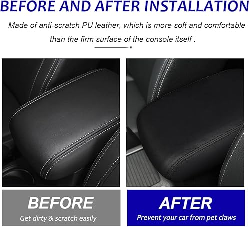 Miniatura 2 de DEYTOP Funda para Consola Central para Subaru Crosstrek 2012-2017 Funda para Reposabrazos de Coche para Subaru Impreza 2012-2017 Accesorios