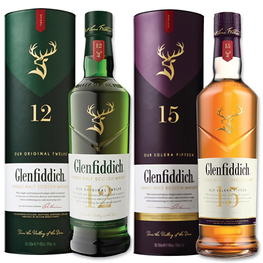 Glenfiddich 12年 ウイスキー 700ml 2本まとめ お酒】グレンフィディック 12年 / たばこ通販や喫煙具などタバコ