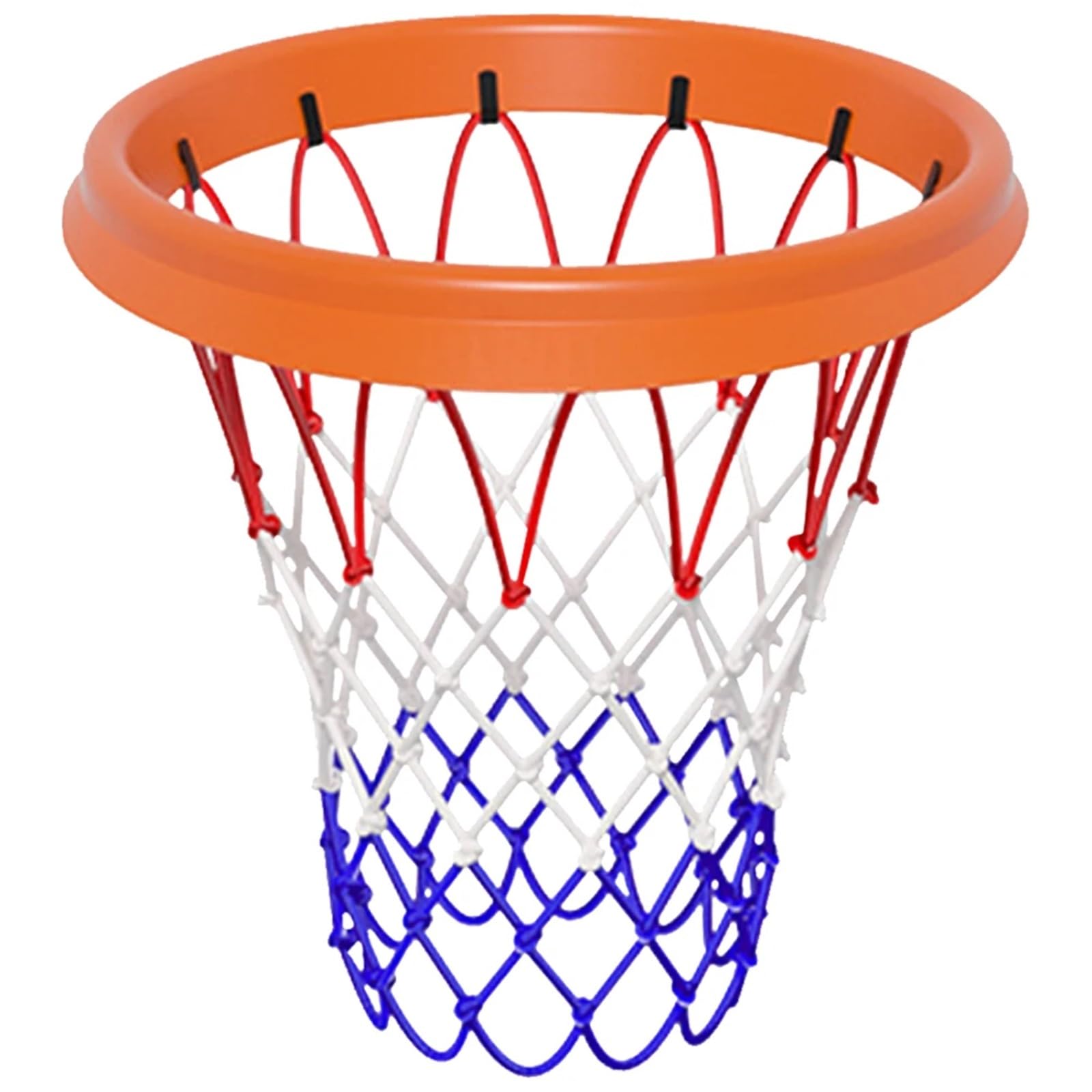 Basketballkorb Zimmer PU-Basketballnetz, Mini-Basketballrahmen, tragbarer Basketballnetzrahmen(Orange)