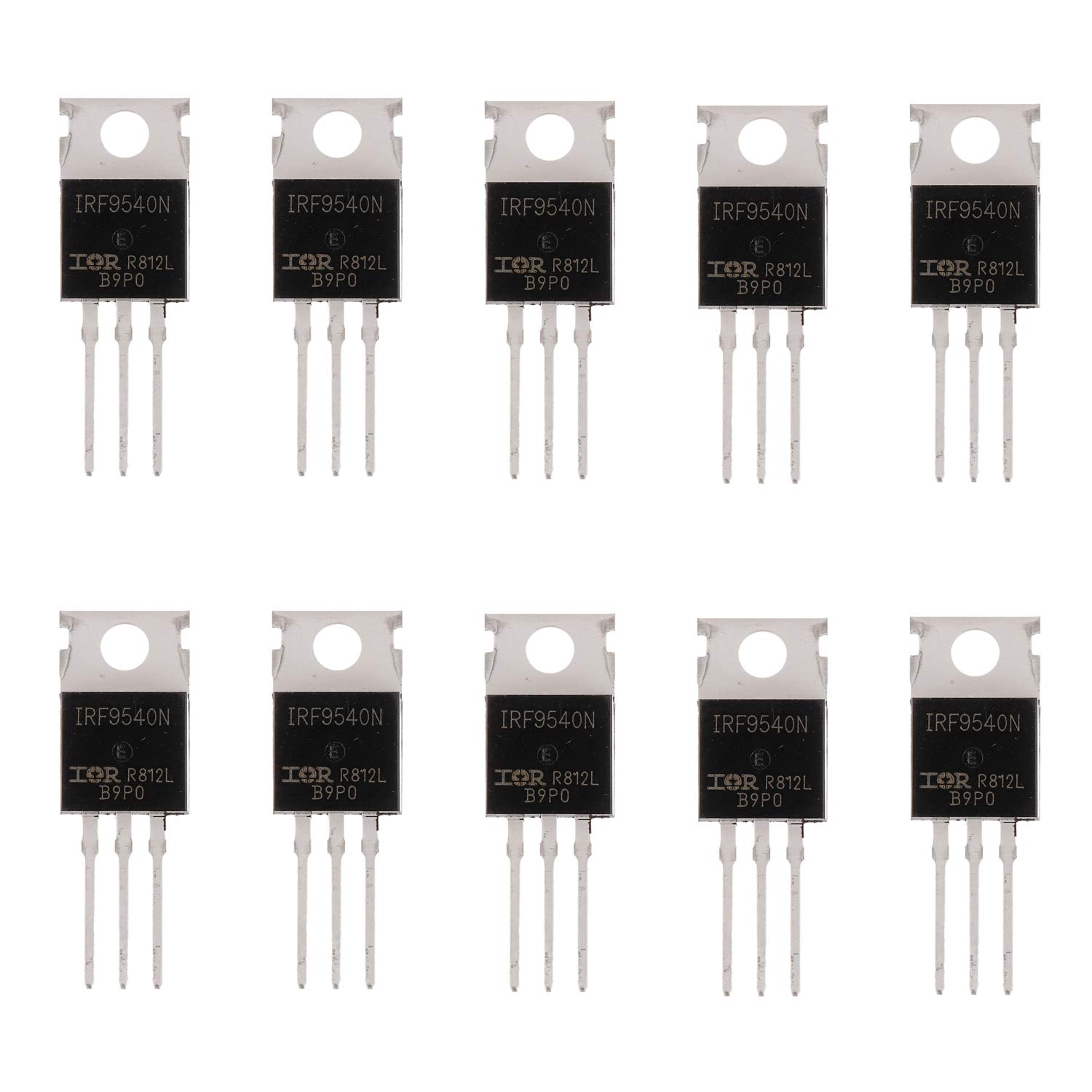 Amazon.co.jp: BOJACK IRF9540 MOSFET トランジスタ IRF9540N 23 A 100V P-Channel ...