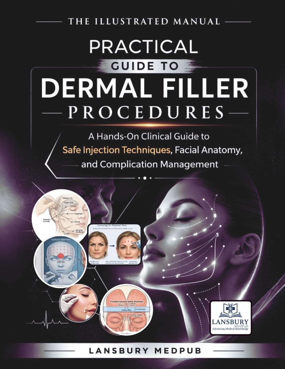 THE ILLUSTRATED MANUAL • PRACTICAL GUIDE TO DERMAL FILLER PROCEDURES: A Hands-On Clinical Guide to Safe Injection Techniques, Facial Anatomy, and Complication Management