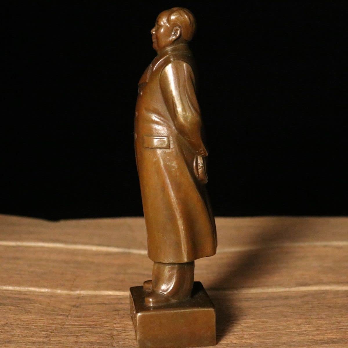 Amazon.co.jp: 20 センチメートル真鍮中国主席毛沢東像、全身立って Amazon.co.jp: 20 センチメートル真鍮中国主席毛沢東像、全身立って